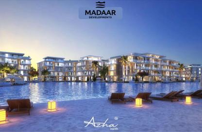 Chalet - 2 Bedrooms - 2 Bathrooms for sale in Azha North - Ras Al Hekma - North Coast