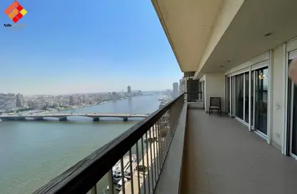 Apartment - 4 Bedrooms - 5 Bathrooms for rent in Nile St. - Dokki - Giza