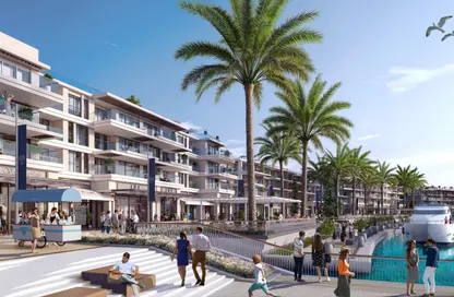 Chalet - 2 Bedrooms - 2 Bathrooms for sale in Marassi - Sidi Abdel Rahman - North Coast