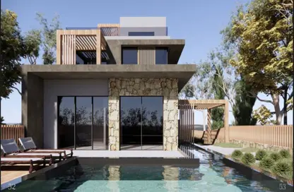 Chalet - 2 Bedrooms - 2 Bathrooms for sale in Marsa Baghush - Qesm Marsa Matrouh - North Coast