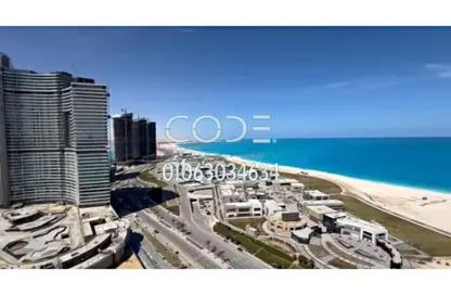 شقة - 2 غرف نوم - 2 حمامات للبيع في ذا جيت تاورز - مدينة العلمين الجديدة - العلمين - الساحل الشمالي