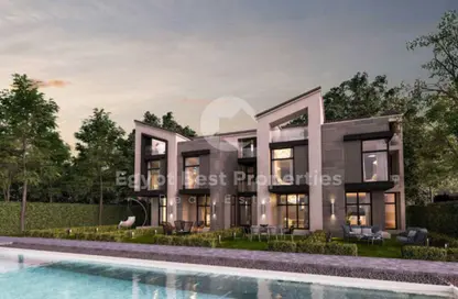 دوبلكس - 3 غرف نوم - 3 حمامات للبيع في كريك تاون - التجمع الاول - مدينة القاهرة الجديدة - القاهرة