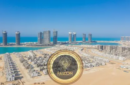 Chalet - 2 Bedrooms - 2 Bathrooms for sale in Mazarine - New Alamein City - Al Alamein - North Coast