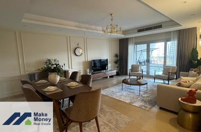 Apartment - 4 Bedrooms - 4 Bathrooms for rent in Cairo Festival City - North Investors Area - New Cairo City - Cairo