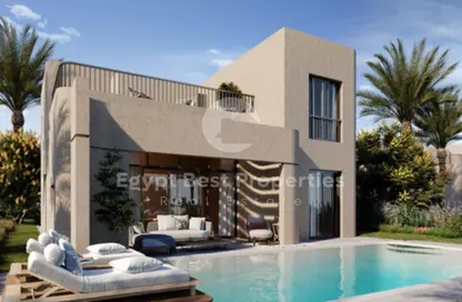 Chalet - 3 Bedrooms - 3 Bathrooms for sale in Makadi Heights - Makadi Orascom Resort - Makadi - Hurghada - Red Sea Chalet - 3 Bedrooms - 3 Bathrooms for sale in Makadi Heights - Makadi Orascom Resort - Makadi - Hurghada - Red Sea