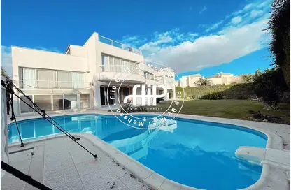 Villa - 7 Bedrooms - 7+ Bathrooms for rent in Al Karma 1 - 4th District - Sheikh Zayed City - Giza