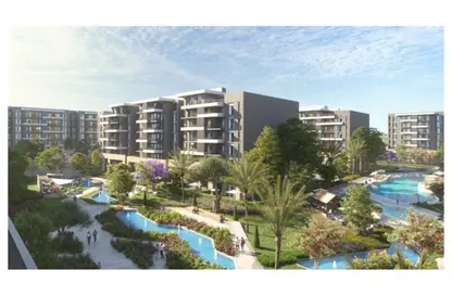 Apartment - 4 Bedrooms - 3 Bathrooms for sale in Qamary - R8 - New Capital City - Cairo