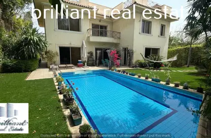 Villa - 4 Bedrooms - 4 Bathrooms for rent in Katameya Heights - El Katameya Compounds - El Katameya - New Cairo City - Cairo