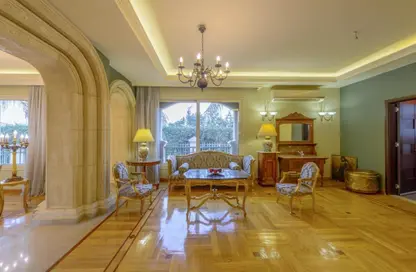Twin House - 4 Bedrooms - 5 Bathrooms for rent in Al Patio 2 - North Investors Area - New Cairo City - Cairo