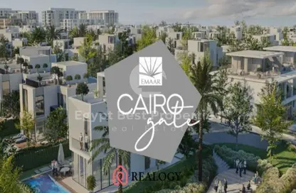 Apartment - 2 Bedrooms - 2 Bathrooms for sale in Elan - Cairo Gate - Sheikh Zayed Compounds - Sheikh Zayed City - Giza