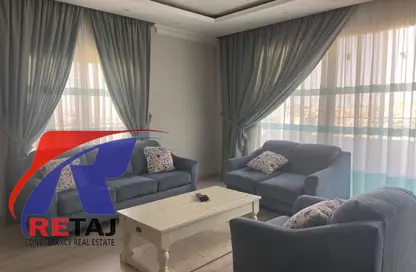 Apartment - 3 Bedrooms - 2 Bathrooms for rent in Al Gezira St. - South Investors Area - New Cairo City - Cairo