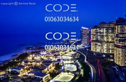 Apartment - 2 Bedrooms - 1 Bathroom for sale in The Gate Towers - New Alamein City - Al Alamein - North Coast