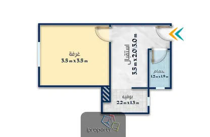 عيادة - استوديو - 1 حمام للبيع في طريق جمال عبد الناصر ( ابو قير ) - جناكليس - حي شرق - الاسكندرية