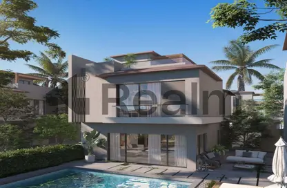 Villa - 4 Bedrooms - 4 Bathrooms for sale in Badya Palm Hills - 6 October Compounds - 6 October City - Giza