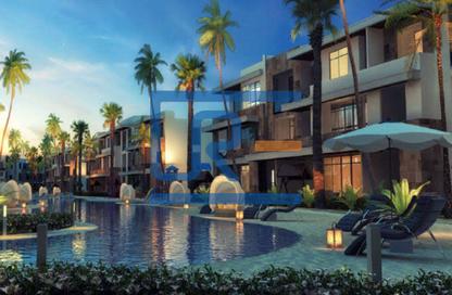 Twin House - 3 Bedrooms - 3 Bathrooms for sale in Azha - Al Ain Al Sokhna - Suez