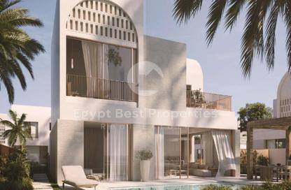Chalet - 3 Bedrooms - 3 Bathrooms for sale in Ramla Lakeside - Qesm Ad Dabaah - North Coast