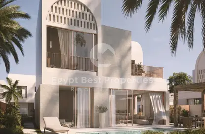 Villa - 4 Bedrooms - 5 Bathrooms for sale in Ramla Lakeside - Qesm Ad Dabaah - North Coast