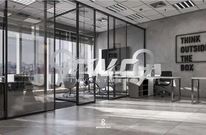 Office Space - Studio - 1 Bathroom for sale in Bank Center Street - South Teseen St. - The 5th Settlement - New Cairo City - Cairo