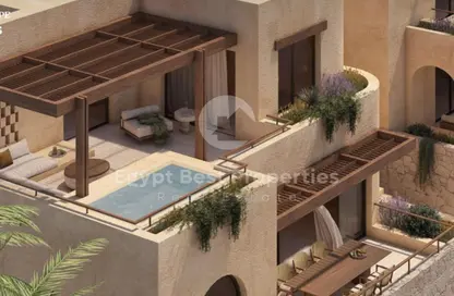 منزل مزدوج - 3 غرف نوم - 3 حمامات للبيع في چون - راس الحكمة - الساحل الشمالي