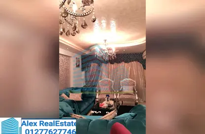 شقة - 3 غرف نوم - 1 حمام للايجار في شارع عمر لطفي- الشهيد محمد السيد حنفي - كليوباترا - حي شرق - الاسكندرية