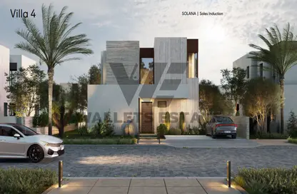 Townhouse - 4 Bedrooms - 2 Bathrooms for sale in Solana - New Zayed City - Sheikh Zayed City - Giza