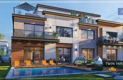 Townhouse - 3 Bedrooms - 4 Bathrooms for sale in Azzar - 5th Settlement Compounds - The 5th Settlement - New Cairo City - Cairo