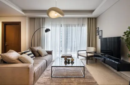 Apartment - 2 Bedrooms - 2 Bathrooms for rent in Village Views - Zed Towers - Sheikh Zayed Compounds - Sheikh Zayed City - Giza