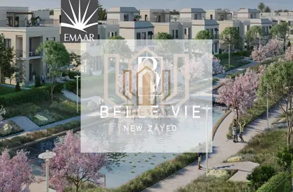 Townhouse - 4 Bedrooms - 3 Bathrooms for sale in Belle Vie - New Zayed City - Sheikh Zayed City - Giza
