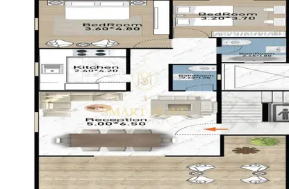 Apartment - 2 Bedrooms - 2 Bathrooms for sale in New Narges - New Cairo City - Cairo