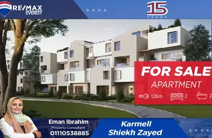 Apartment - 2 Bedrooms - 2 Bathrooms for sale in New Zayed City - Sheikh Zayed City - Giza