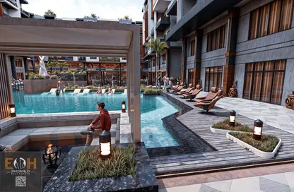 Apartment - 1 Bedroom - 1 Bathroom for sale in El Kawther District - Hurghada - Red Sea