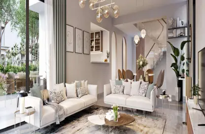 تاون هاوس - 3 غرف نوم - 4 حمامات للبيع في سولانا - مدينة زايد الجديدة - الشيخ زايد - الجيزة