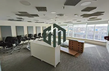 Office Space - Studio - 4 Bathrooms for rent in V90 - North Teseen St. - The 5th Settlement - New Cairo City - Cairo