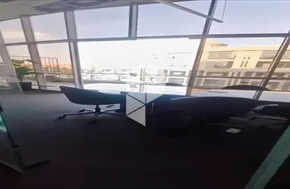 Office Space - Studio - 4 Bathrooms for rent in V90 - North Teseen St. - The 5th Settlement - New Cairo City - Cairo