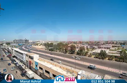 شقة - 3 غرف نوم - 2 حمامات للبيع في جرين تاورز - سموحة - حي شرق - الاسكندرية