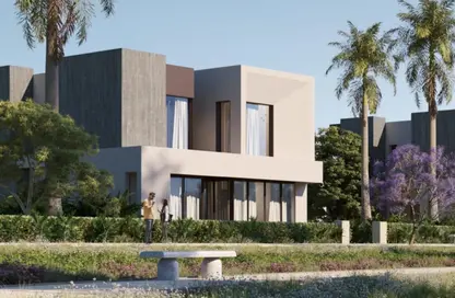 تاون هاوس - 3 غرف نوم - 4 حمامات للبيع في سولانا - مدينة زايد الجديدة - الشيخ زايد - الجيزة