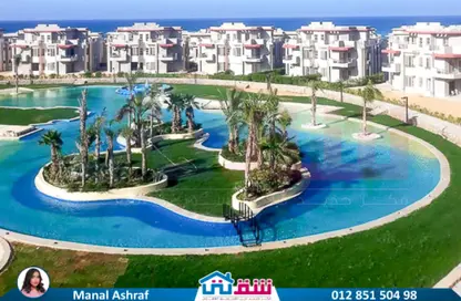 شاليه - 3 غرف نوم - 2 حمامات للبيع في سيسليا لاجونز - قسم مرسي مطروح - الساحل الشمالي