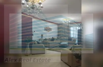 شقة - 3 غرف نوم - 2 حمامات للايجار في شارع زكي رجب - سموحة - حي شرق - الاسكندرية