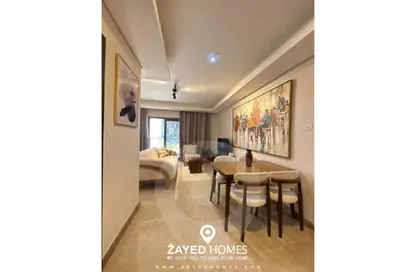 Apartment - 2 Bedrooms - 2 Bathrooms for rent in Park Side Residence - Zed Towers - Sheikh Zayed Compounds - Sheikh Zayed City - Giza