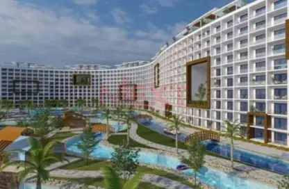 شقة - غرفة نوم - 1 حمام للبيع في بورتو كروز العلمين - العلمين - الساحل الشمالي