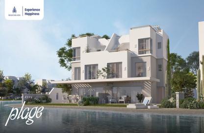 Chalet - 3 Bedrooms - 3 Bathrooms for sale in Plage - Sidi Abdel Rahman - North Coast