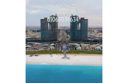 Apartment - 1 Bedroom - 1 Bathroom for sale in The Gate Towers - New Alamein City - Al Alamein - North Coast