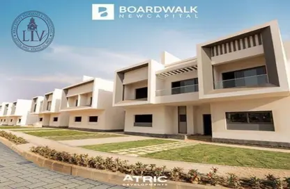 Apartment - 4 Bedrooms - 4 Bathrooms for sale in Boardwalk - New Capital City - Cairo