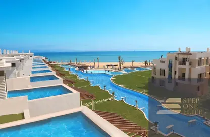 Chalet - 3 Bedrooms - 3 Bathrooms for sale in Blue Blue - Al Ain Al Sokhna - Suez
