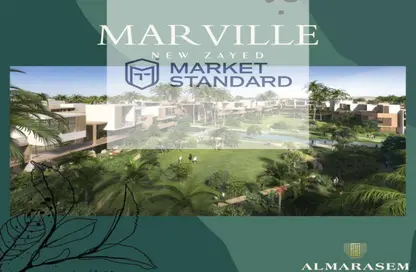 Apartment - 2 Bedrooms - 2 Bathrooms for sale in MarVille New Zayed - New Zayed City - Sheikh Zayed City - Giza