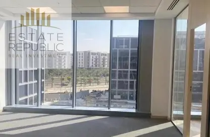 Office Space - Studio - 2 Bathrooms for rent in Cairo Festival City - North Investors Area - New Cairo City - Cairo