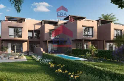 تاون هاوس - 4 غرف نوم للبيع في هاسيندا - الساحل الشمالي