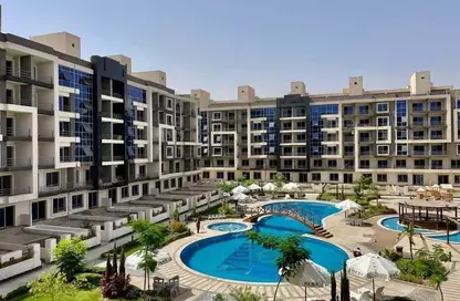 Apartment - 2 Bedrooms - 2 Bathrooms for sale in Sun Capital - Fayoum Desert road - 6 October City - Giza
