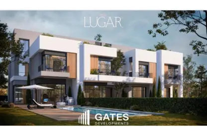 Townhouse - 3 Bedrooms - 3 Bathrooms for sale in Lugar - New Zayed City - Sheikh Zayed City - Giza Townhouse - 3 Bedrooms - 3 Bathrooms for sale in Lugar - New Zayed City - Sheikh Zayed City - Giza