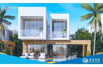 Villa - 3 Bedrooms - 4 Bathrooms for sale in Azha North - Ras Al Hekma - North Coast